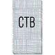 Silver Raffine Linen Like Caspari Guest Towels Image 2 of 2
